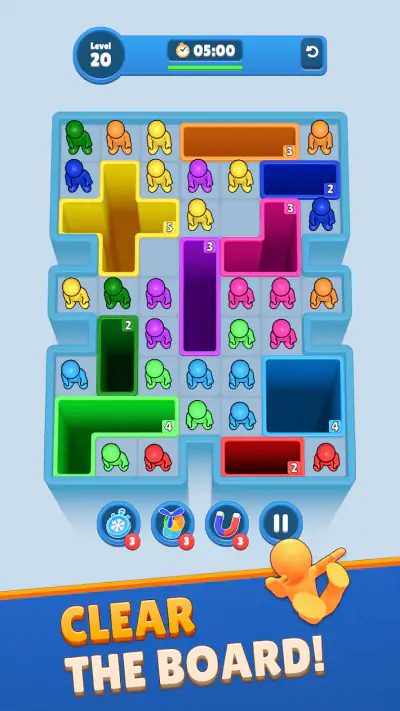 Drop Away: Color Puzzle screenshot 1