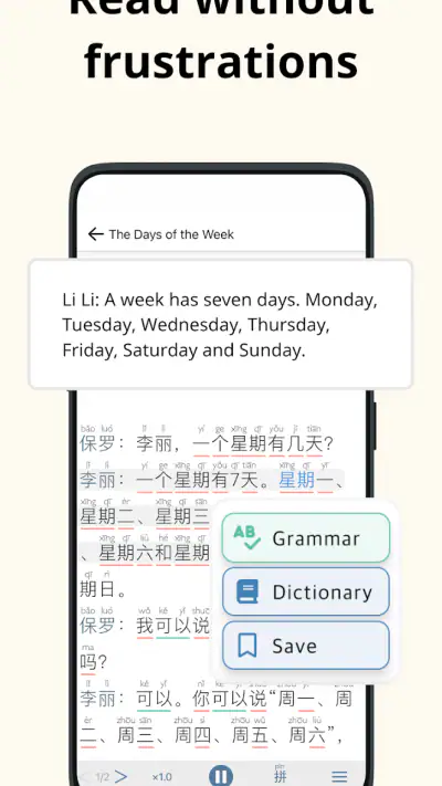 Du Chinese: Read&Learn Chinese screenshot 1