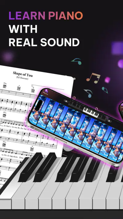 Easy Piano: Learn & Play Songs screenshot 1