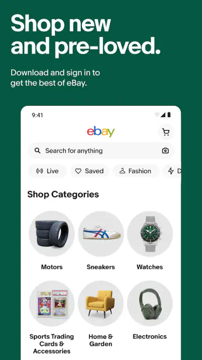 eBay online shopping & selling screenshot 1