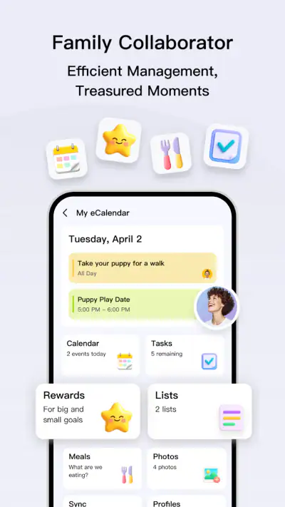 eCalendar - Daily Planner screenshot 1