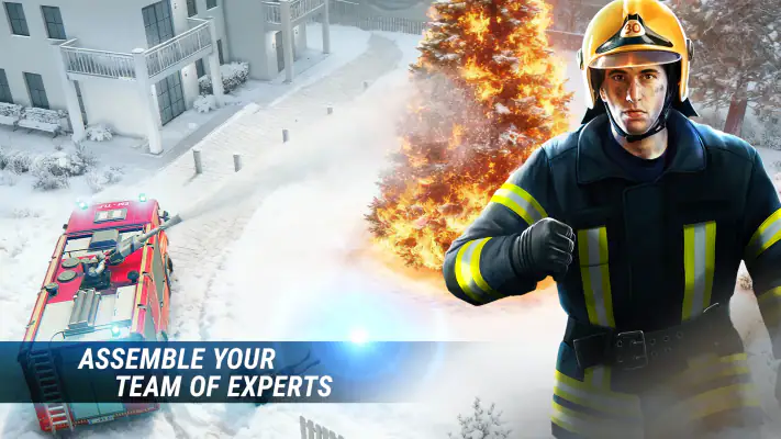 EMERGENCY HQ: firefighter game screenshot 1