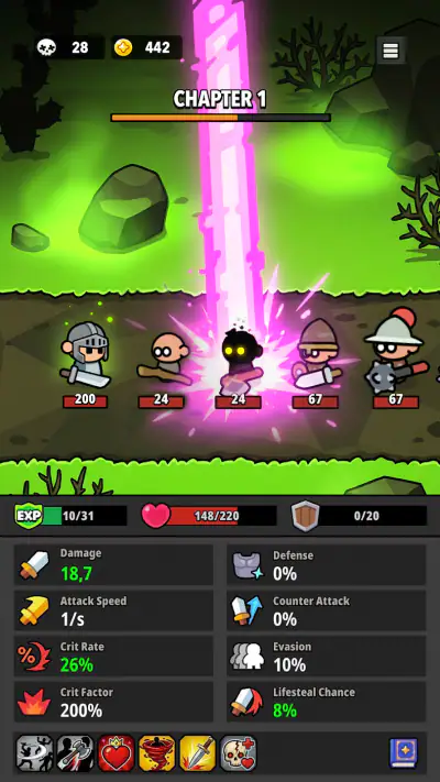 Epic Idle Journey: RPG Battle screenshot 1