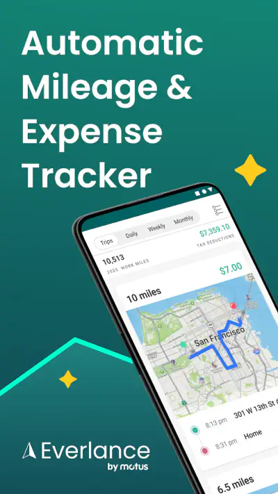 Everlance: Mileage Tracker screenshot 1