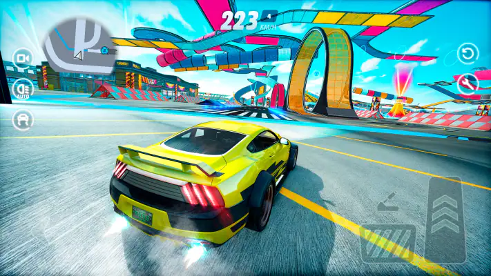 Extreme Car Driving Stunts screenshot 1