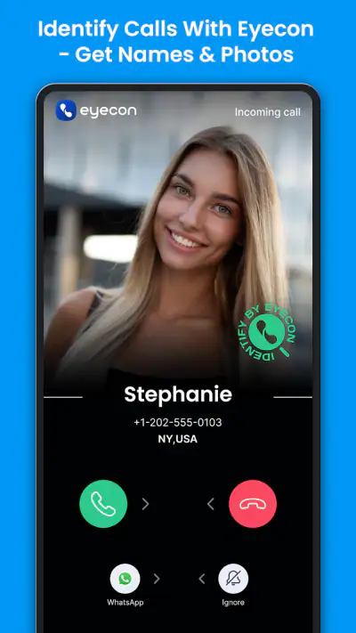 Eyecon Caller ID & Spam Block screenshot 1