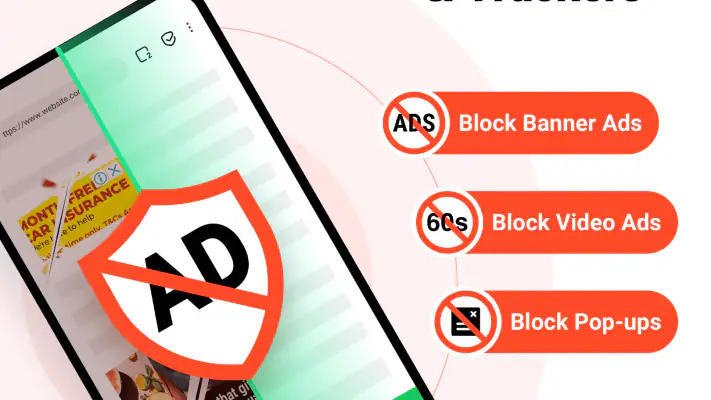Free Adblocker Browser:Adblock screenshot 1