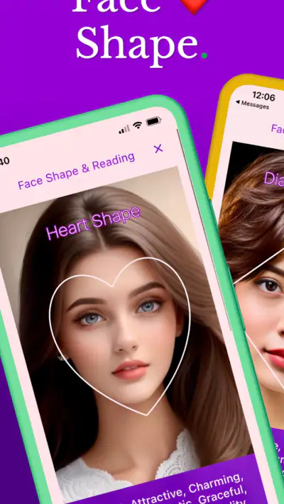 Face Shape - Face Rating, Hair screenshot 1