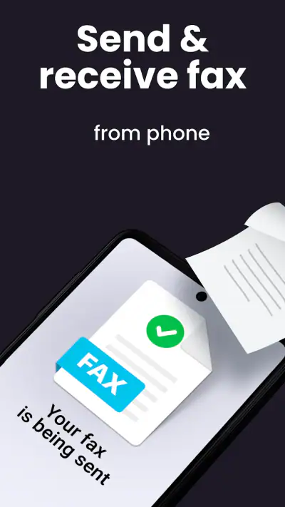 FAX App: Send Faxes from Phone screenshot 1