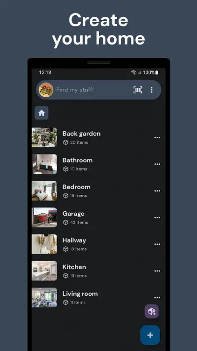Find my stuff: Home inventory screenshot 1