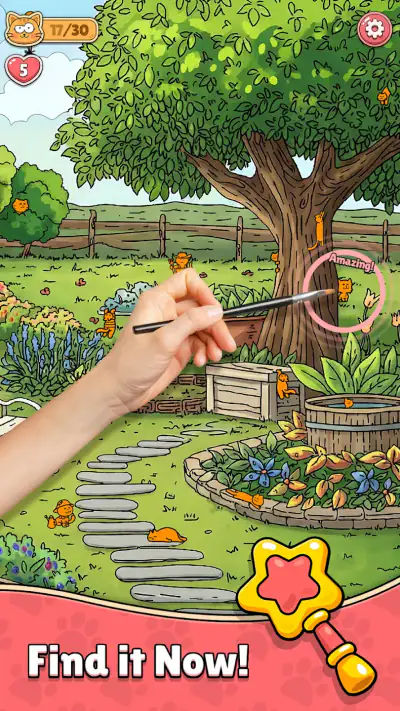 Find The Cat 2 - Spot It! screenshot 1