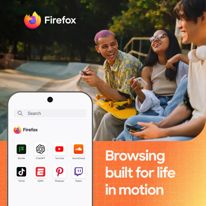 Firefox Fast & Private Browser screenshot 1