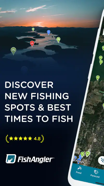 FishAngler: Fishing Maps App screenshot 1