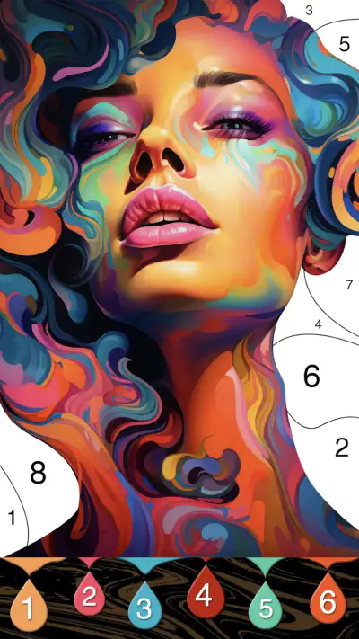 Blossom Color By Number screenshot 1