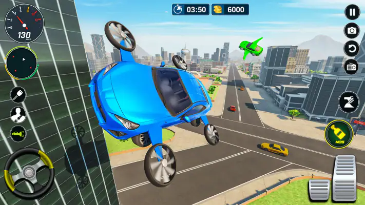 Flying Car Simulator: Car Game screenshot 1