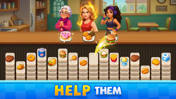 Food Sort: Puzzle Game screenshot 1