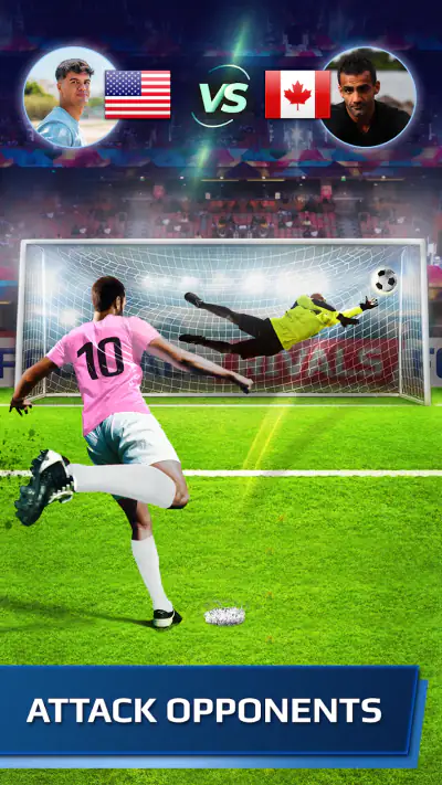 Football Rivals: Soccer Clash screenshot 1