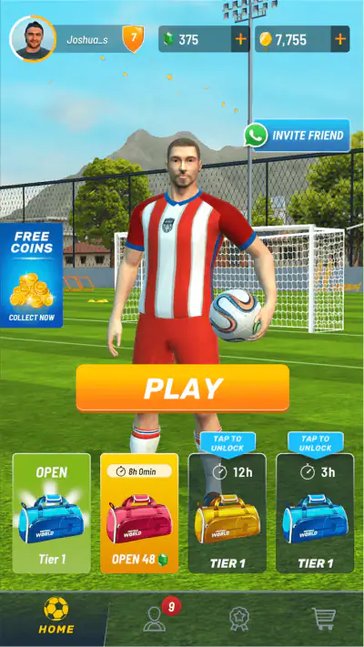 Football World - Online Soccer screenshot 1