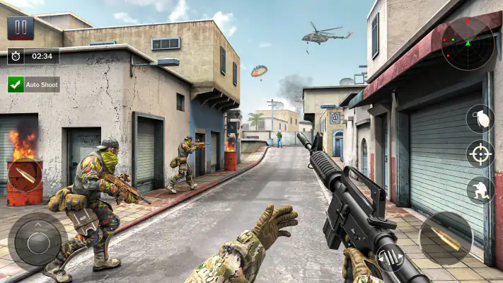 FPS Commando Shooting Games screenshot 1