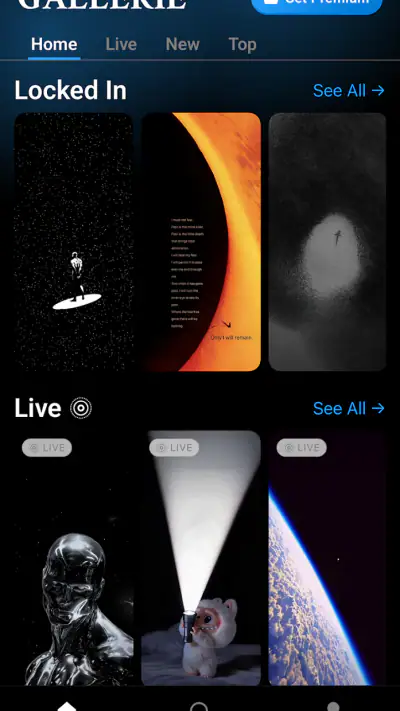 Gallerie Wallpapers screenshot 1