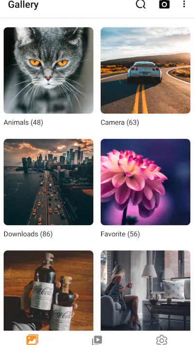 Galleryit - Photo Vault, Album screenshot 1