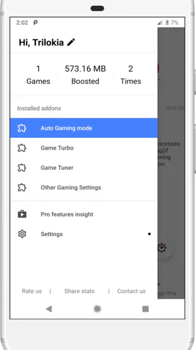 Gamers GLTool with Game Tuner screenshot 1