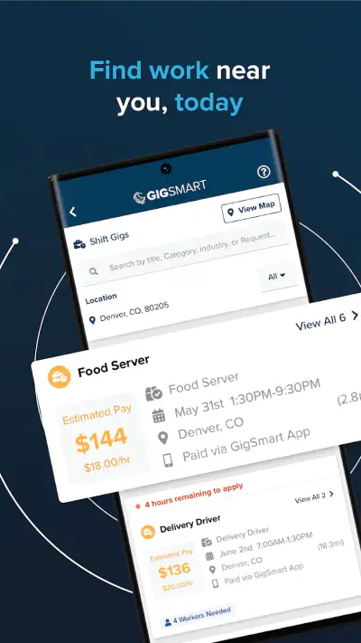 GigSmart Get Gigs screenshot 1