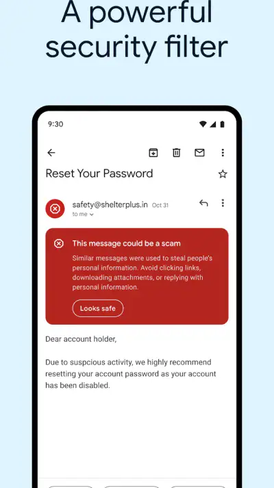 Gmail screenshot 1