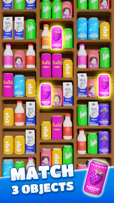 Goods 3D Sorting: Match Games screenshot 1