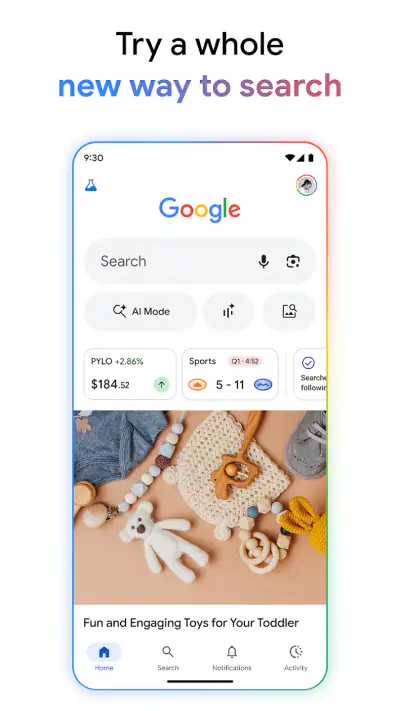 Google screenshot 1