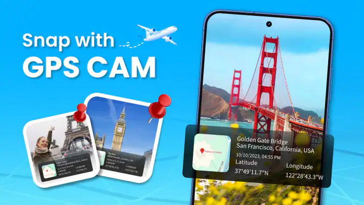GPS Map Cam: Phone Tracker screenshot 1