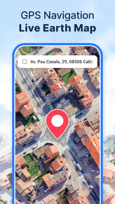 GPS Navigation: Live Earth Map screenshot 1