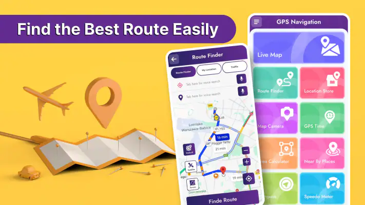 GPS Navigation, Road Maps screenshot 1