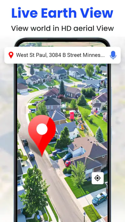 GPS Satellite Live Earth Map screenshot 1