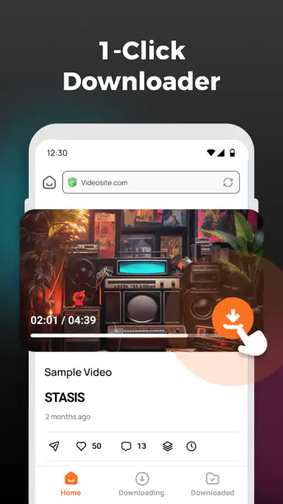 HD Video Downloader screenshot 1