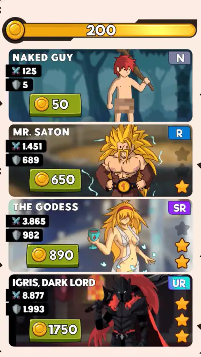 Hero Hero Clicker - Idle RPG screenshot 1