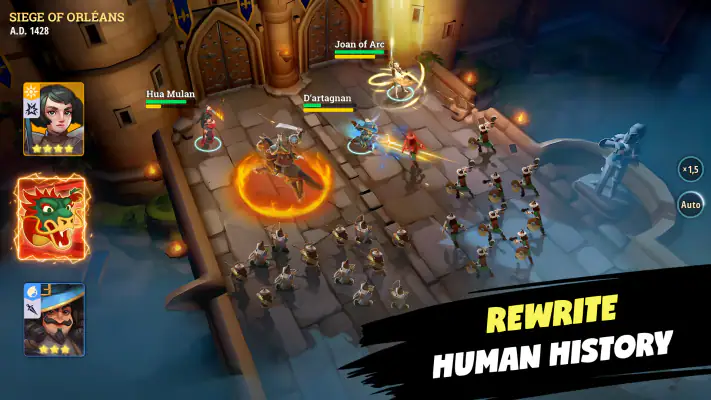 Heroes of History: Epic Empire screenshot 1