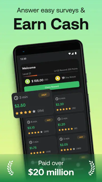 HeyCash: Earn Money, Make Cash screenshot 1