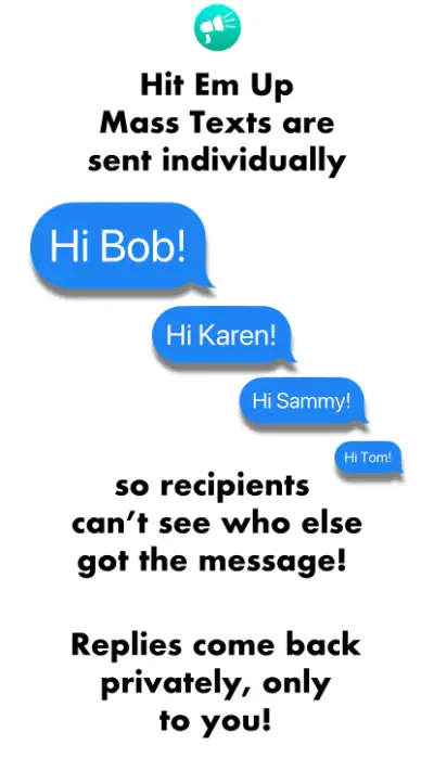 Hit Em Up: Mass Text Bulk SMS screenshot 1