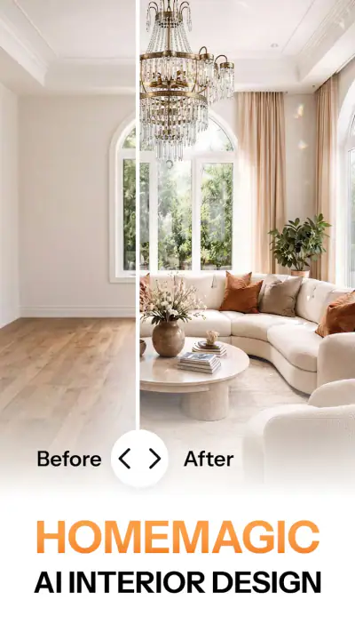 HomeMagic: AI Interior Design screenshot 1