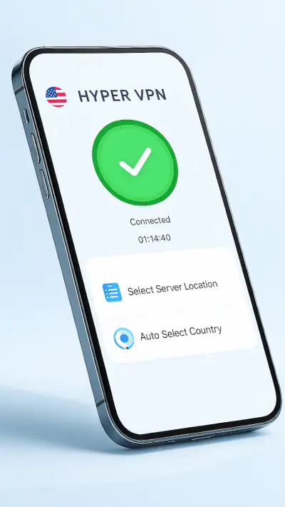 Hyper VPN فیلتر شکن قوی پرسرعت screenshot 1