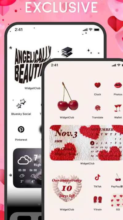 WidgetClub:Widget, Theme, Icon screenshot 1