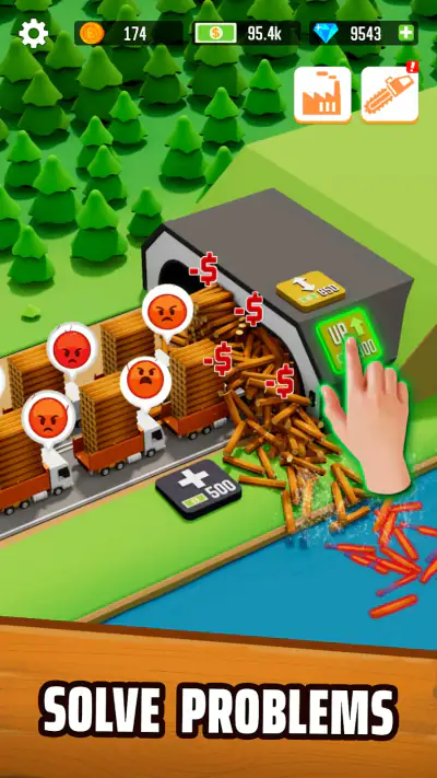 Idle Lumber Empire: Tycoon Inc screenshot 1