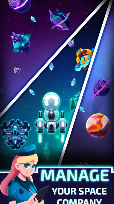 Idle Planet Miner screenshot 1