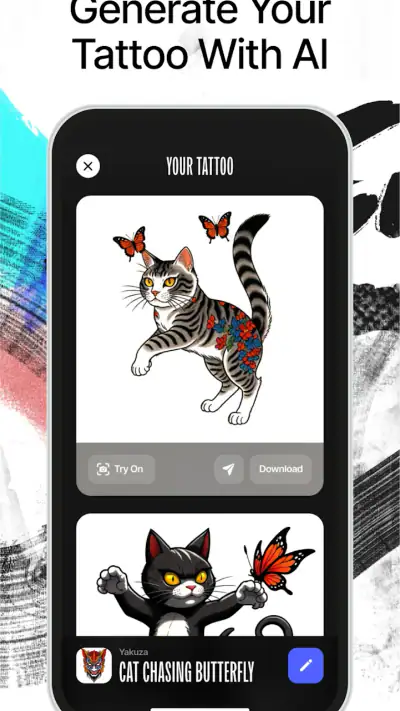 Ink AI – Tattoo design maker screenshot 1