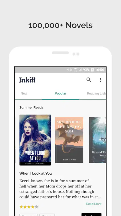 Inkitt: Books, Novels, Stories screenshot 1