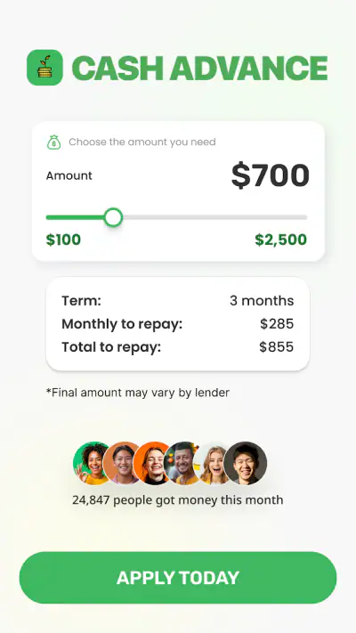 Instant Cash Advance Loan App screenshot 1