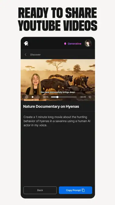 invideo AI: AI Video Generator screenshot 1