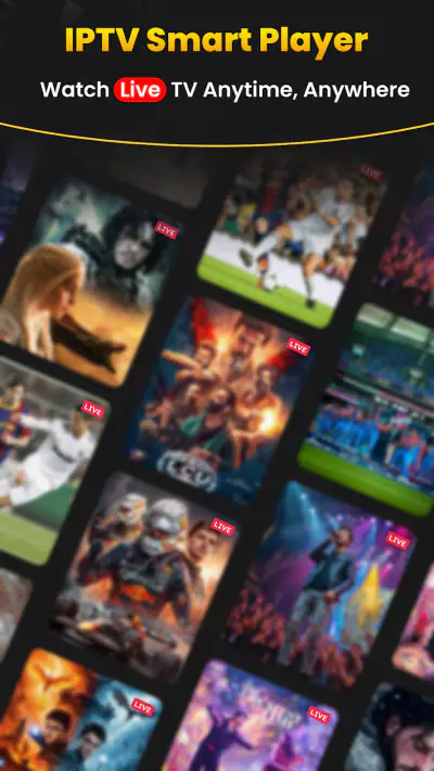 IPTV Player - Smart Stream M3U screenshot 1
