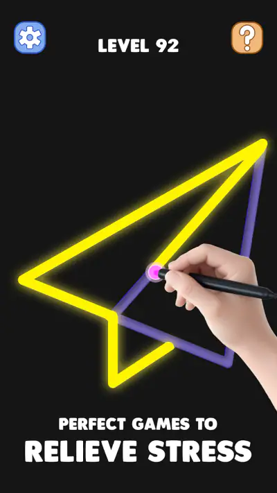 Just Draw the Line Drawing screenshot 1